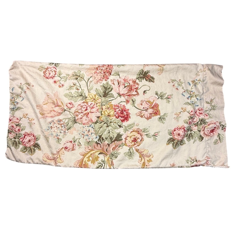vintage Ralph Lauren "Sussex Gardens" King - single replacement pillow case